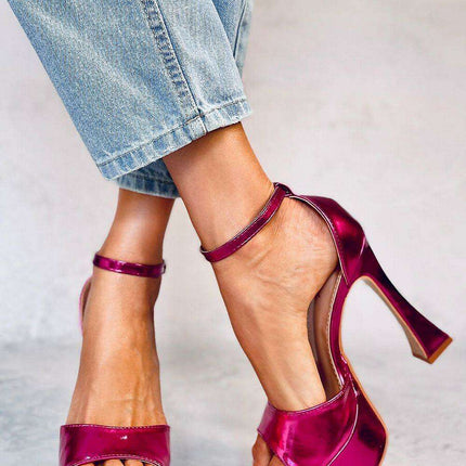 Heel sandals model 180737