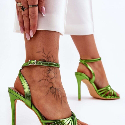 Heel sandals model 181072 - Très Elite