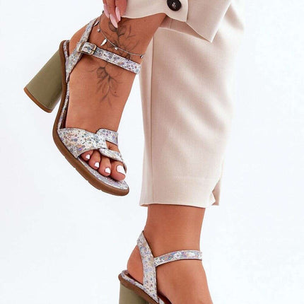 Heel sandals model 181769 - Très Elite