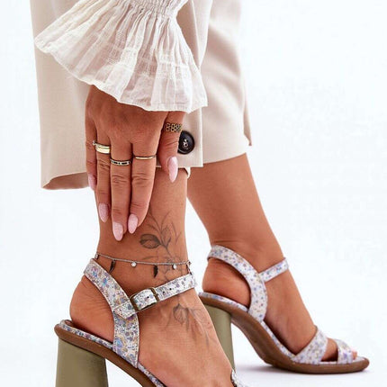 Heel sandals model 181769 - Très Elite
