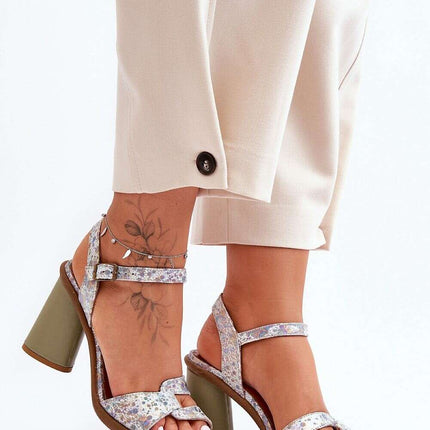 Heel sandals model 181769 - Très Elite