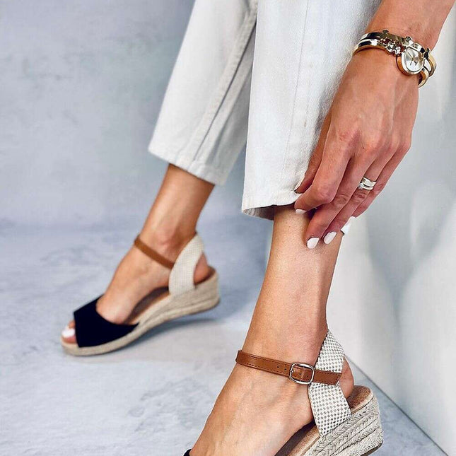 Heel sandals model 181982