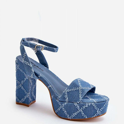 Heel sandals model 194141 - Très Elite