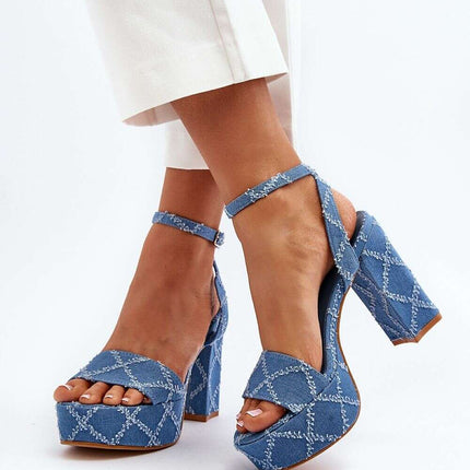 Heel sandals model 194141 - Très Elite