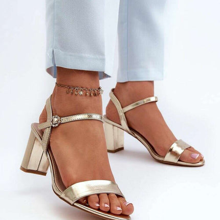 Heel sandals model 194993 - Très Elite