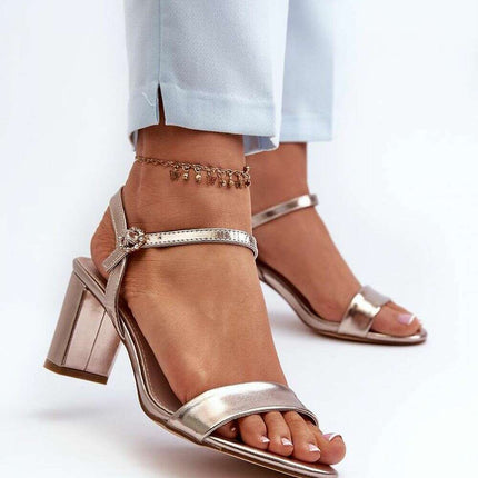 Heel sandals model 194993 - Très Elite