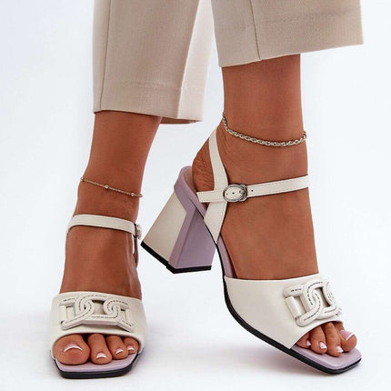 Heel sandals model 195418 - Très Elite