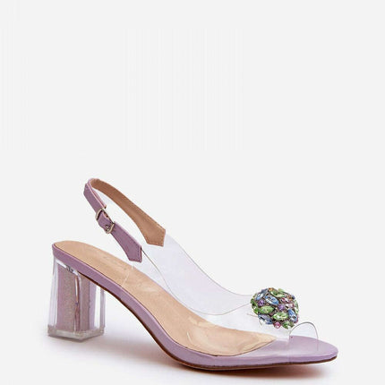 Heel sandals model 195423 - Très Elite