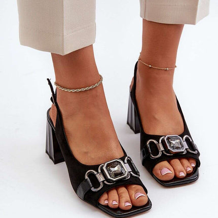 Heel sandals model 195425 - Très Elite