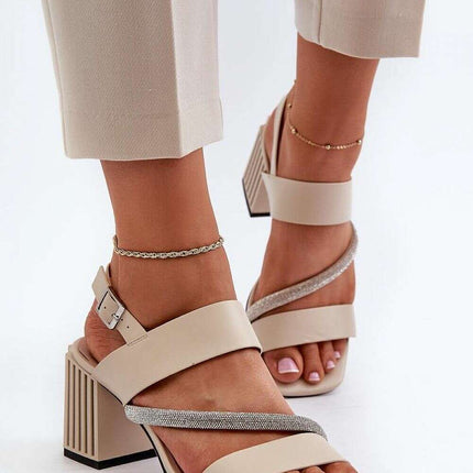 Heel sandals model 195551 - Très Elite