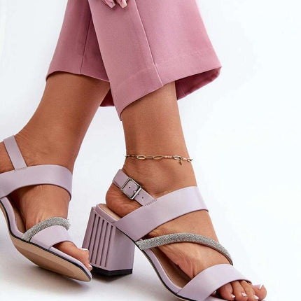 Heel sandals model 195551 - Très Elite
