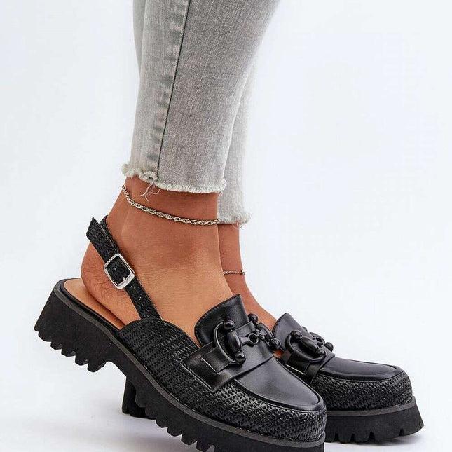 Heel sandals model 195553