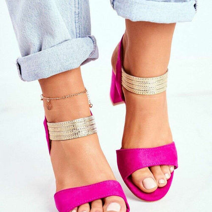 Heel sandals model 196324 - Très Elite