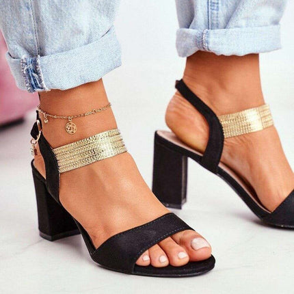 Heel sandals model 196324 - Très Elite