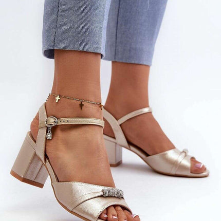 Heel sandals model 196330 - Très Elite