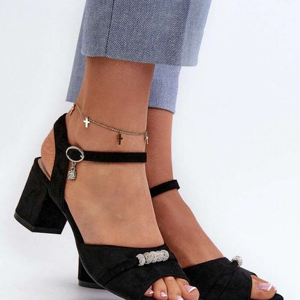 Heel sandals model 196330