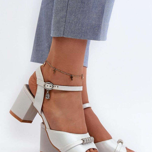 Heel sandals model 196330