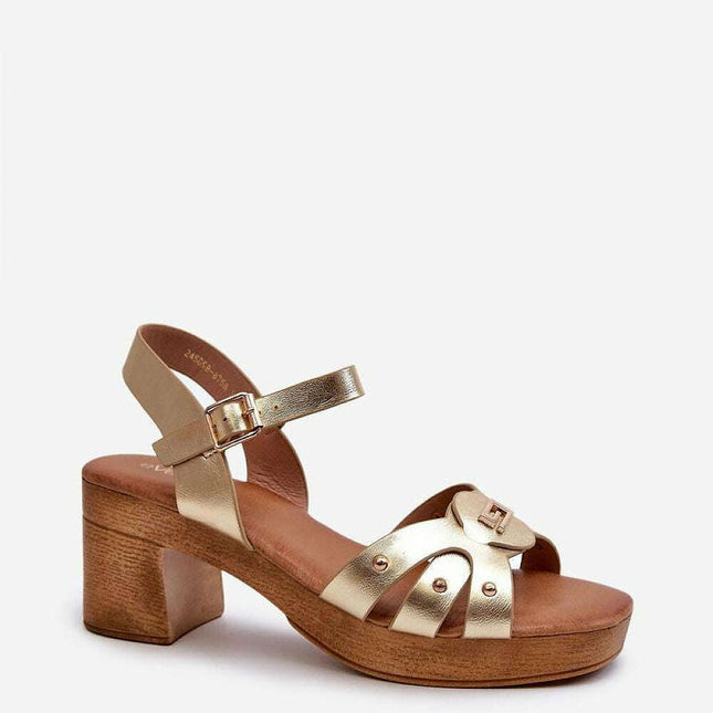 Heel sandals model 196334