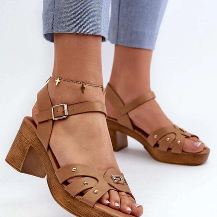 Heel sandals model 196334 - Très Elite