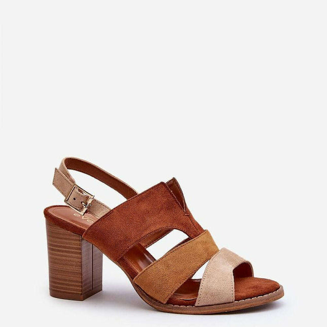 Heel sandals model 196629 - Très Elite