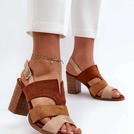 Heel sandals model 196629 - Très Elite
