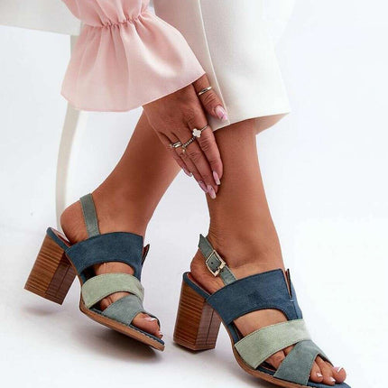 Heel sandals model 196629 - Très Elite