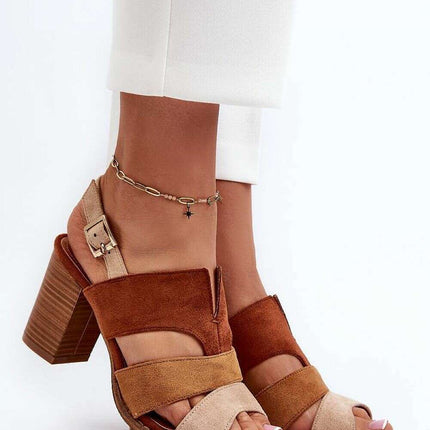 Heel sandals model 196629 - Très Elite