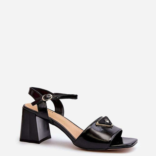 Heel sandals model 196645