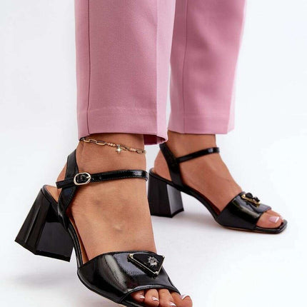 Heel sandals model 196645 - Très Elite