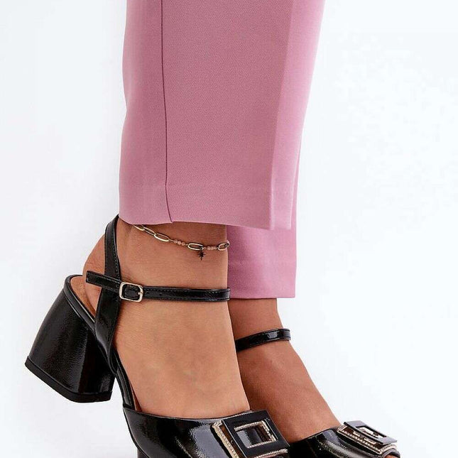 Heel sandals model 196646