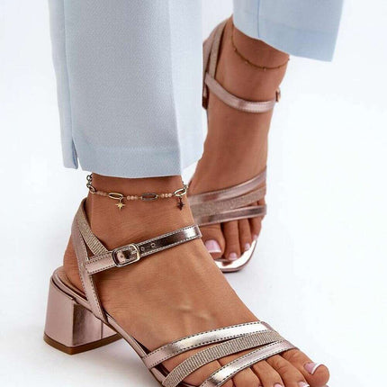 Heel sandals model 196656 - Très Elite