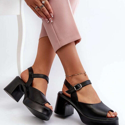 Heel sandals model 196959 - Très Elite