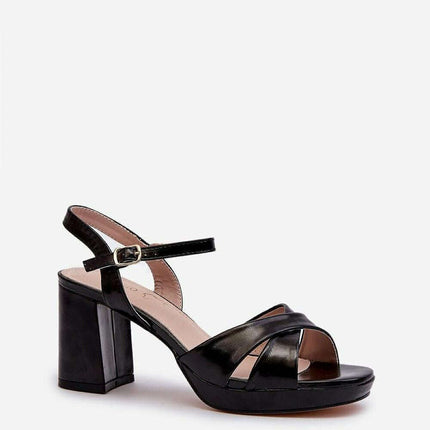 Heel sandals model 196979 - Très Elite