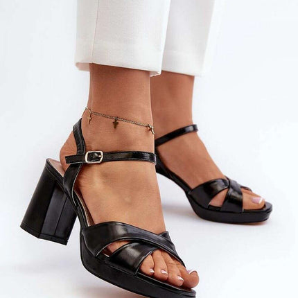 Heel sandals model 196979 - Très Elite