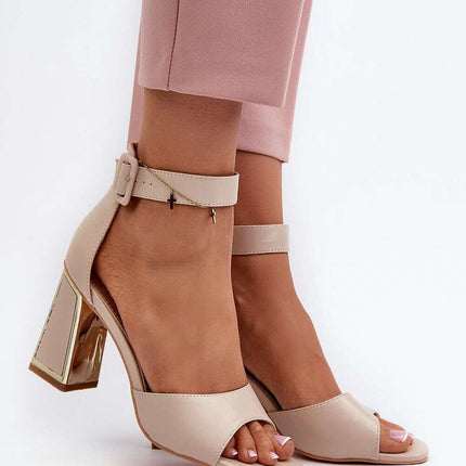 Heel sandals model 197087 - Très Elite