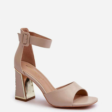 Heel sandals model 197087 - Très Elite
