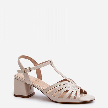 Heel sandals model 197091 - Très Elite