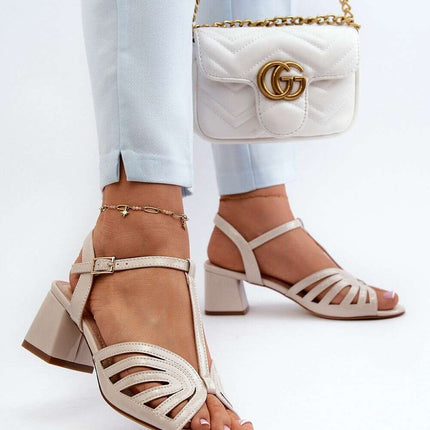 Heel sandals model 197091 - Très Elite