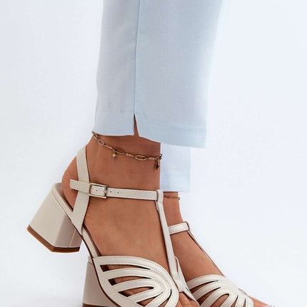 Heel sandals model 197091 - Très Elite