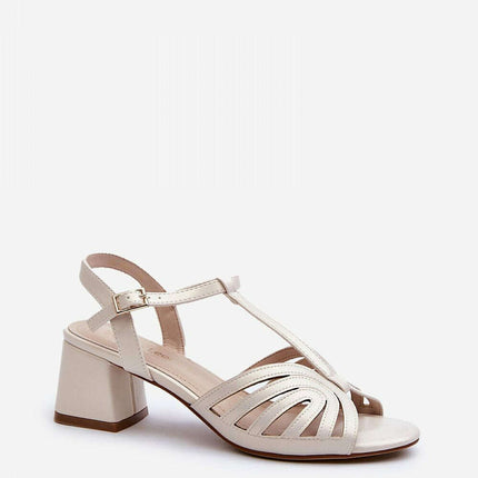 Heel sandals model 197091 - Très Elite