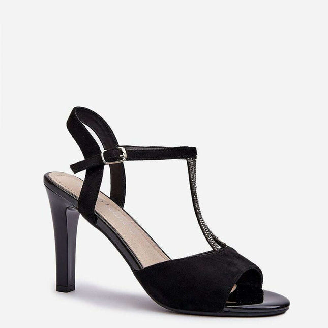 Heel sandals model 197092