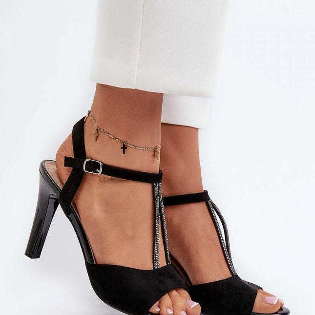 Heel sandals model 197092