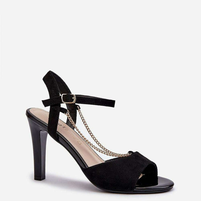 Heel sandals model 197093