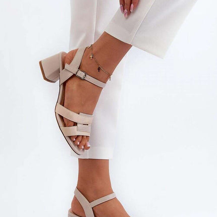 Heel sandals model 197094 - Très Elite