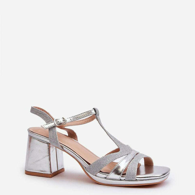 Heel sandals model 197571