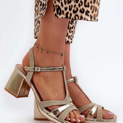 Heel sandals model 197571