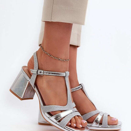 Heel sandals model 197571