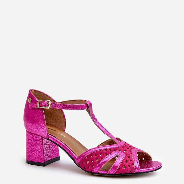 Heel sandals model 197700