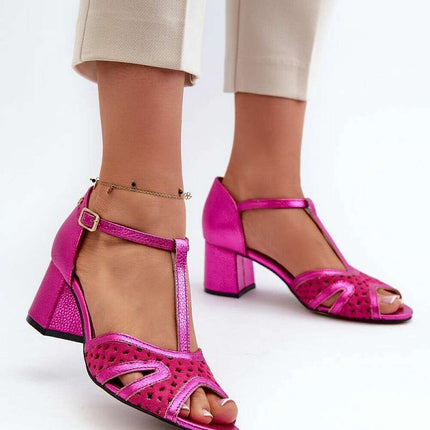 Heel sandals model 197700 - Très Elite