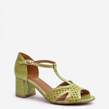 Heel sandals model 197700 - Très Elite